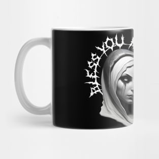 Demonic Nun (White Version) Mug